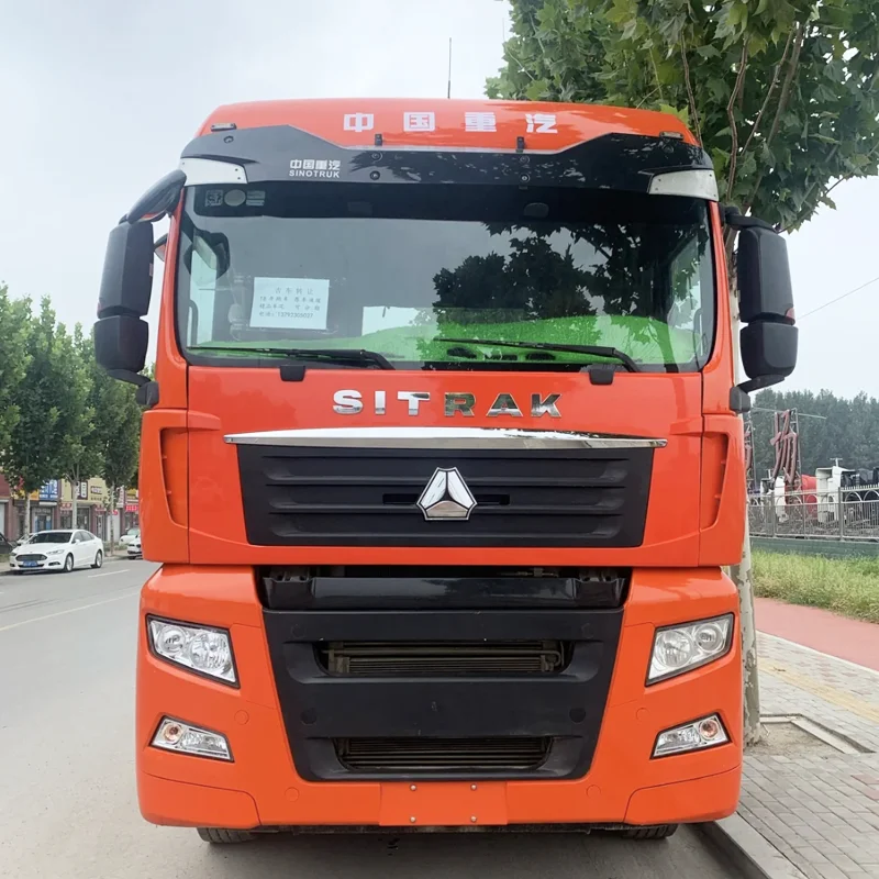 Good Condition Transport SITRAK CNG G7 C7H 2018 2019 2020 Tractor truck