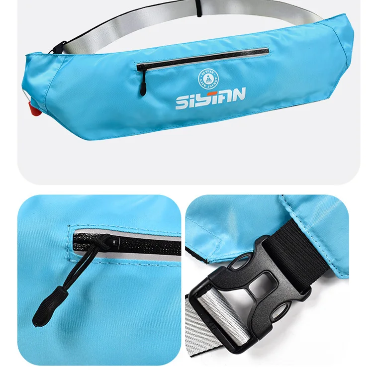 Inflatable Waist Belt Pack PFD Life Jacket