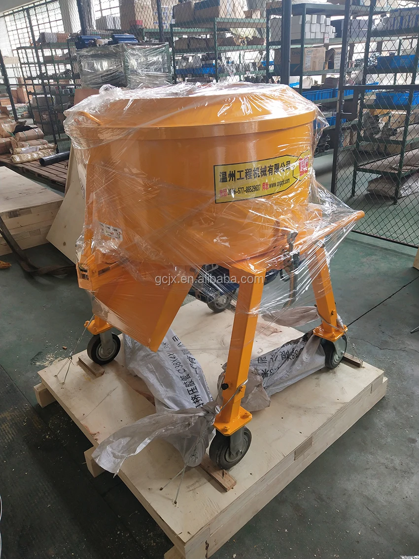  160L или 120L JB160 передвижной цементный смеситель для заземления вертикальных сковородок UHPC