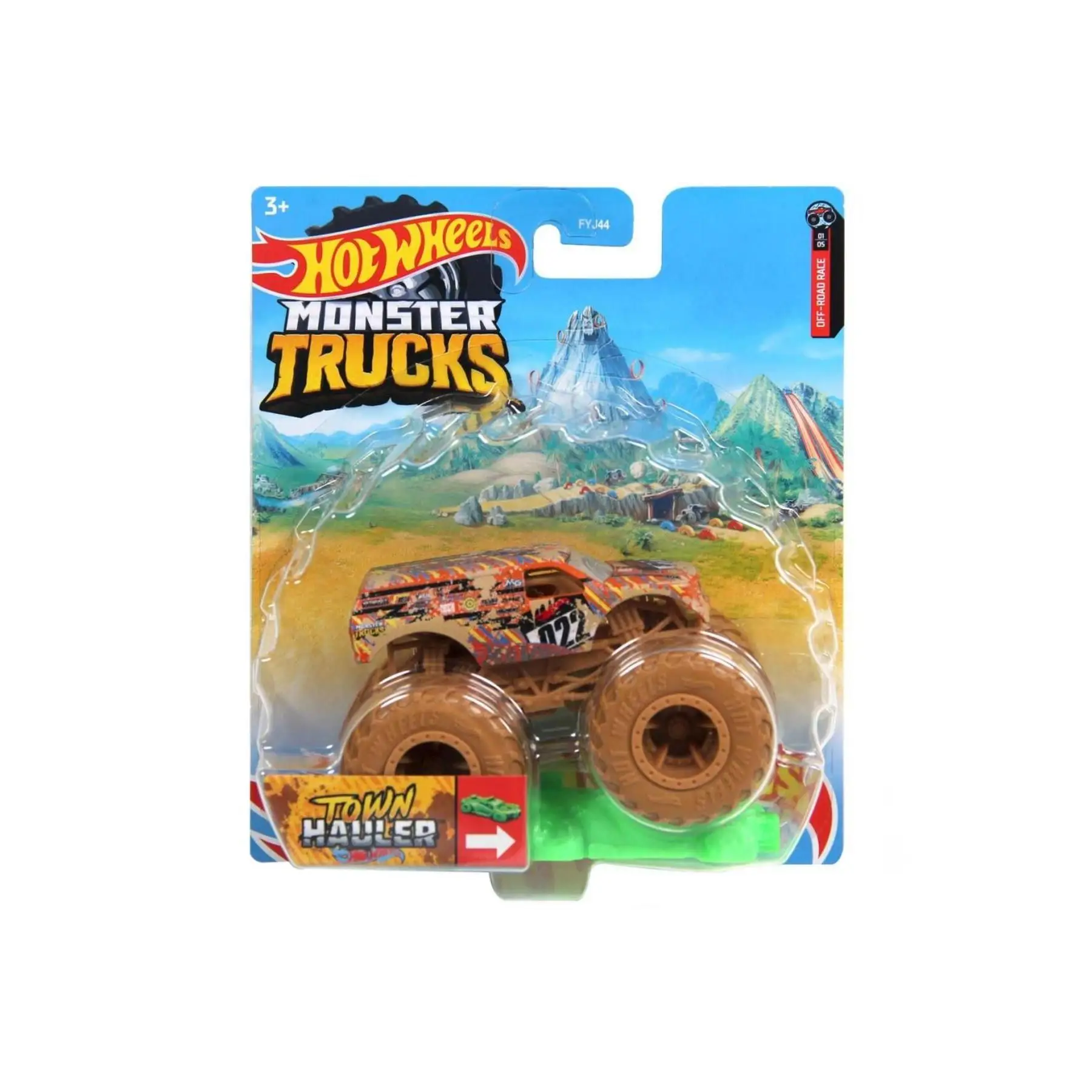 Educational Baby and Child 1:64  Wheels Monster Trucks Car FYJ44