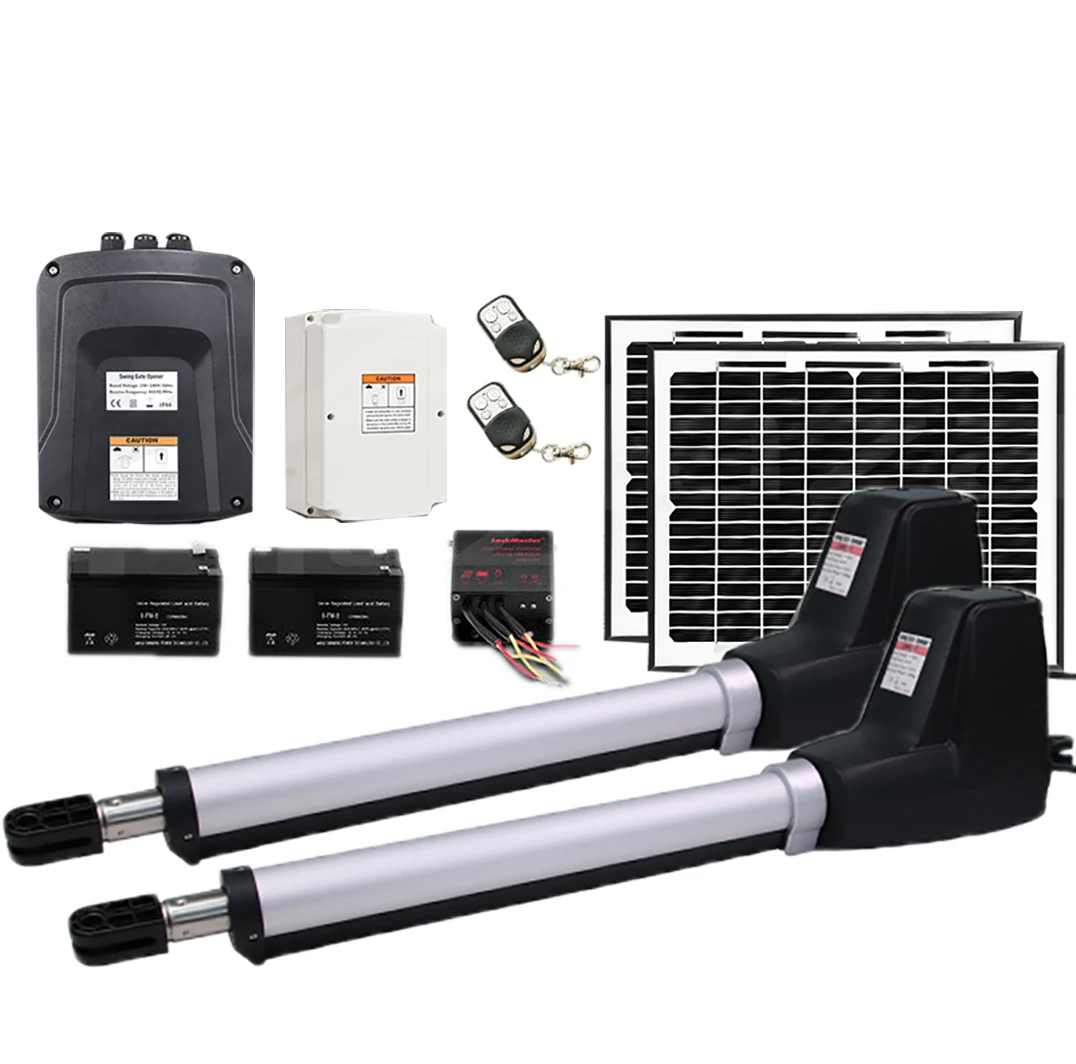 Автоматический Открыватель солнечных ворот LockMaster LM602 600 кг двойной оператор