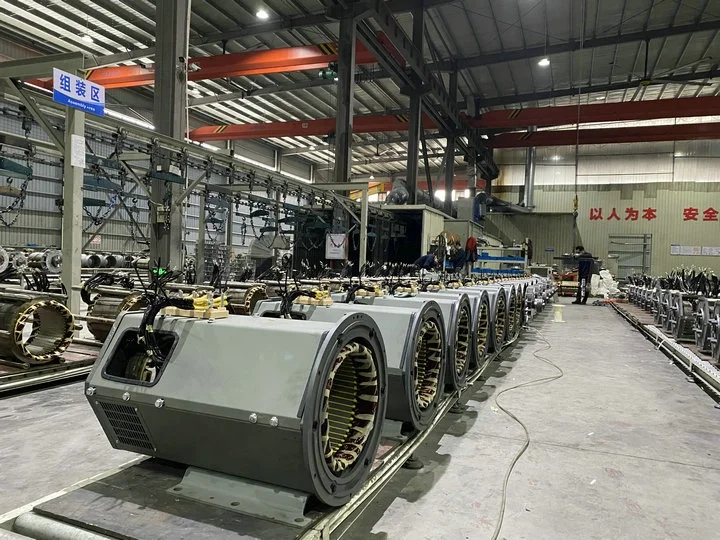 1800rpm 60Hz 160KVA Brushless alternator 128KW Three-phase single bearing diesel generator