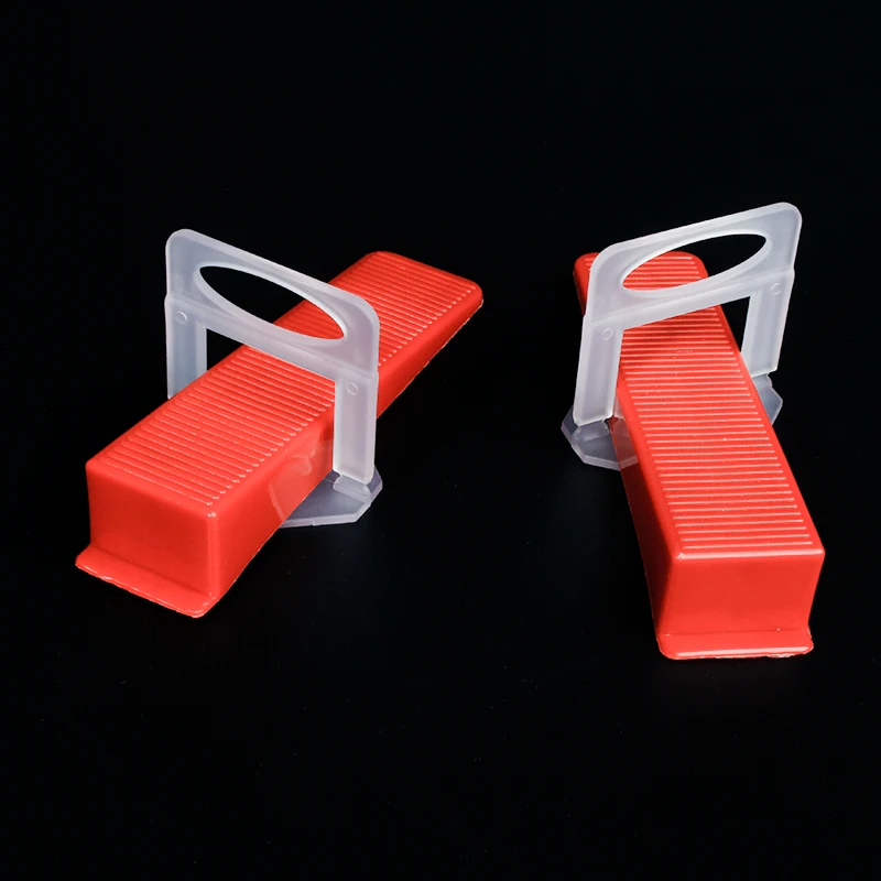 Plastic Tile Clips and Wedges Ceramic Tile Leveling Install Tools