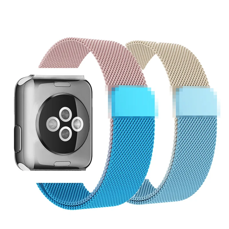 SKYLET Watch Strap  Milanese Stainless Steel Metal Mesh Watch Band for Apple Watch 38mm 40mm