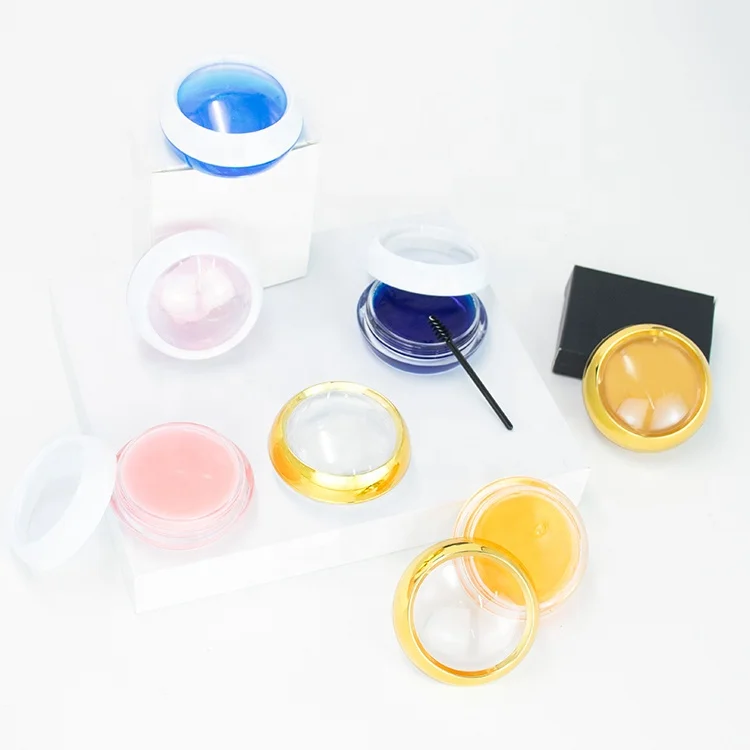 blue Brow Freeze Pomade Organic Makeup Gel Eyebrow Styling Soap Gel Kit Eyebrow Wax for Brow Lamination private label