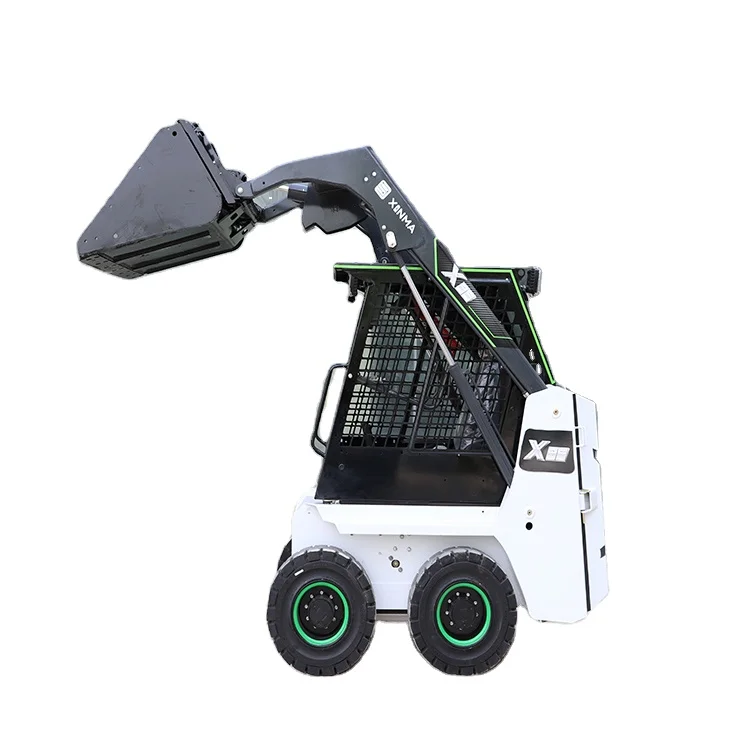 Cheap Price Compact Mini 0.36 ton Capacity Electric Skid Steer Loader for Hotel Building