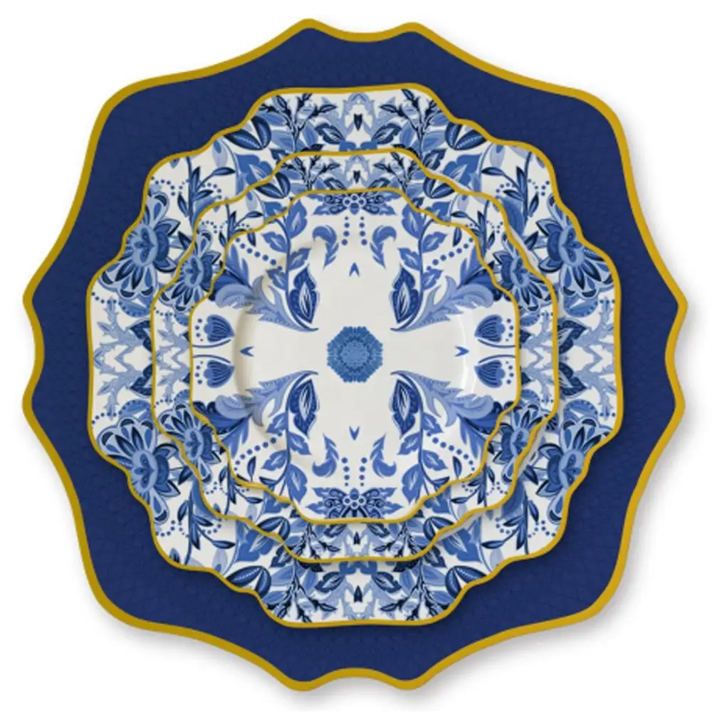 Европейский винтажный фарфоровый Подсолнечник