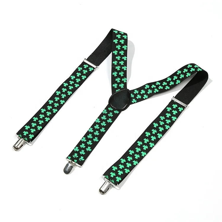 Y shape back strap elastic belt decorative gift belt with printed laser design new suspenders for pants tapes brace  adjustable