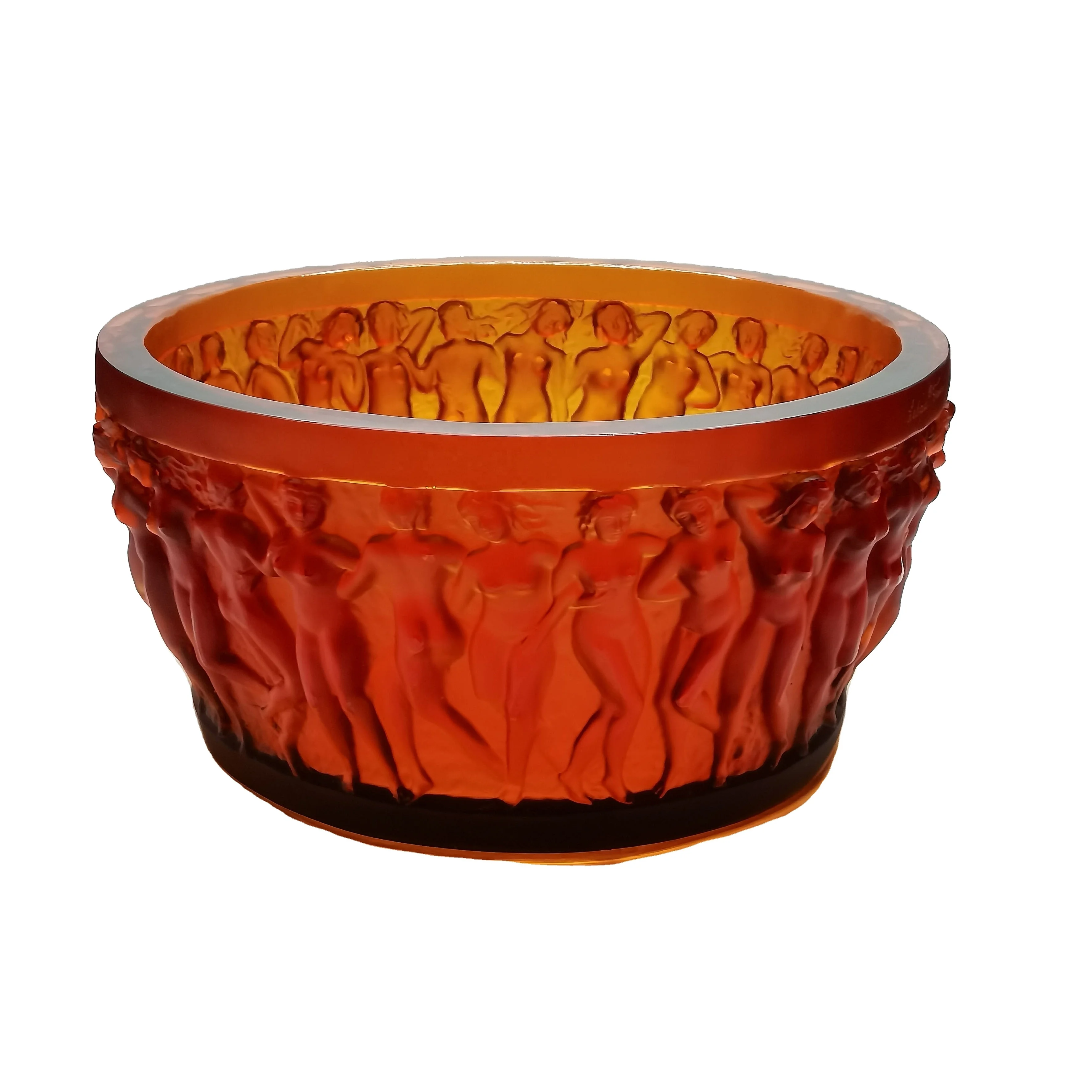 luxury style  crystal Classic  Bacchantes  ladies  bowl art collection for home  villa  wedding party  hotel ornament