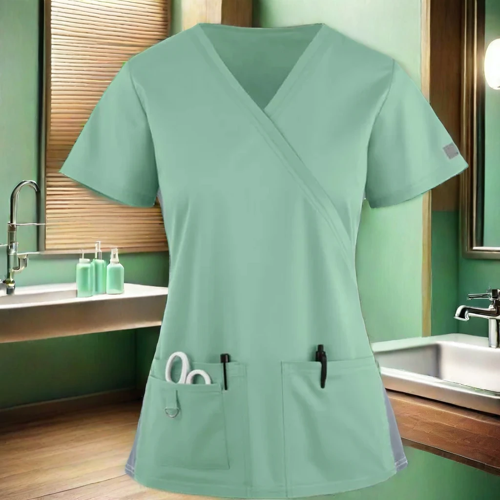 OEM Wholesales Medical Hospital Uniform Doctors Nurses Men Women nurse scrub uniforms
