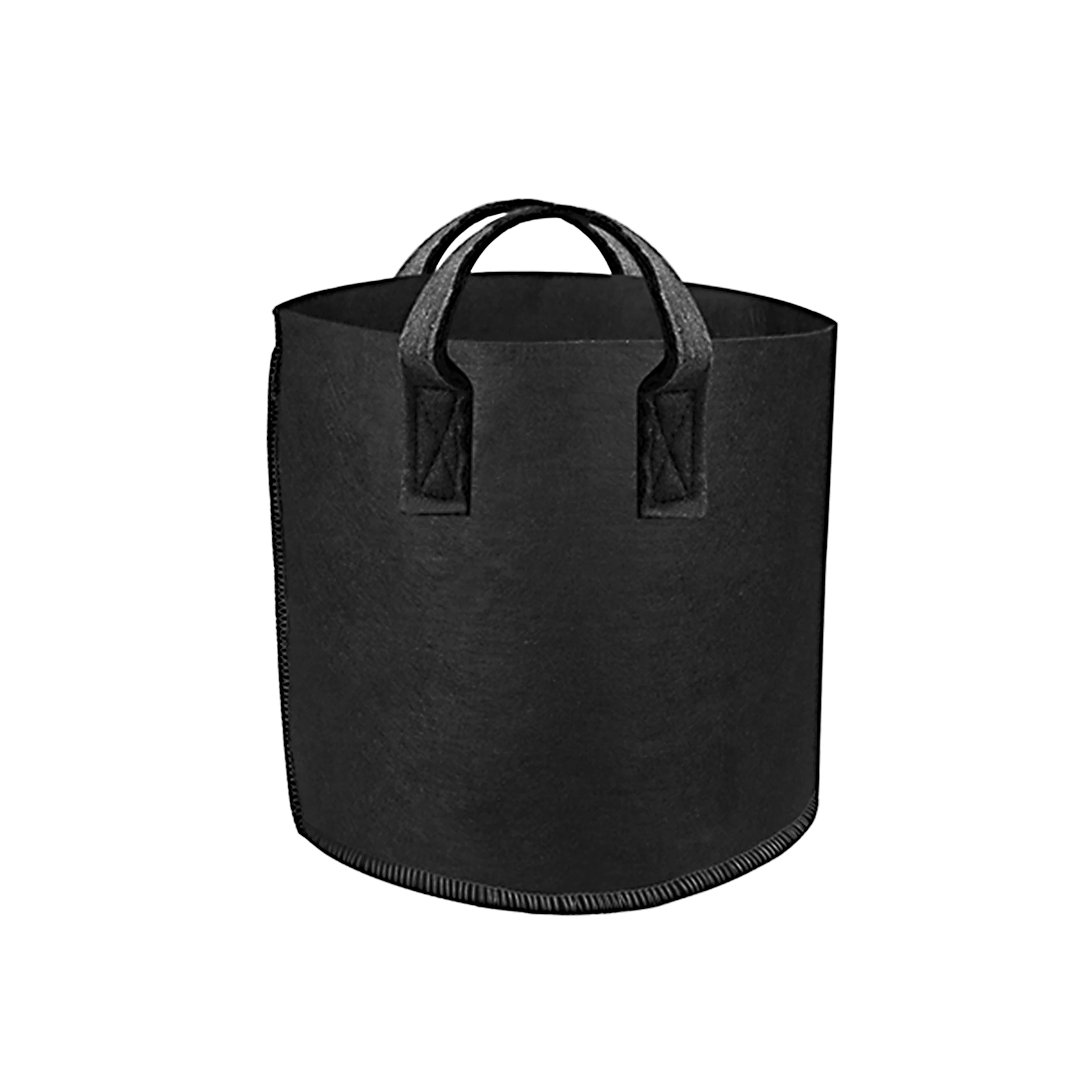 Harvest  Customized 1 / 2 / 3 / 5 / 7 / 10 / 15 / 20 / 25 / 30 / 35 / 40 / 45 Gallon Fabric Planter Grow Pots Grow Bags