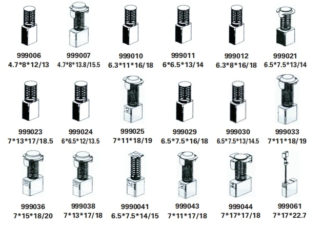 Power Tools Are Suitable for Various Types of Motor Repair Parts High-quality Carbon Brushes for Hitachi