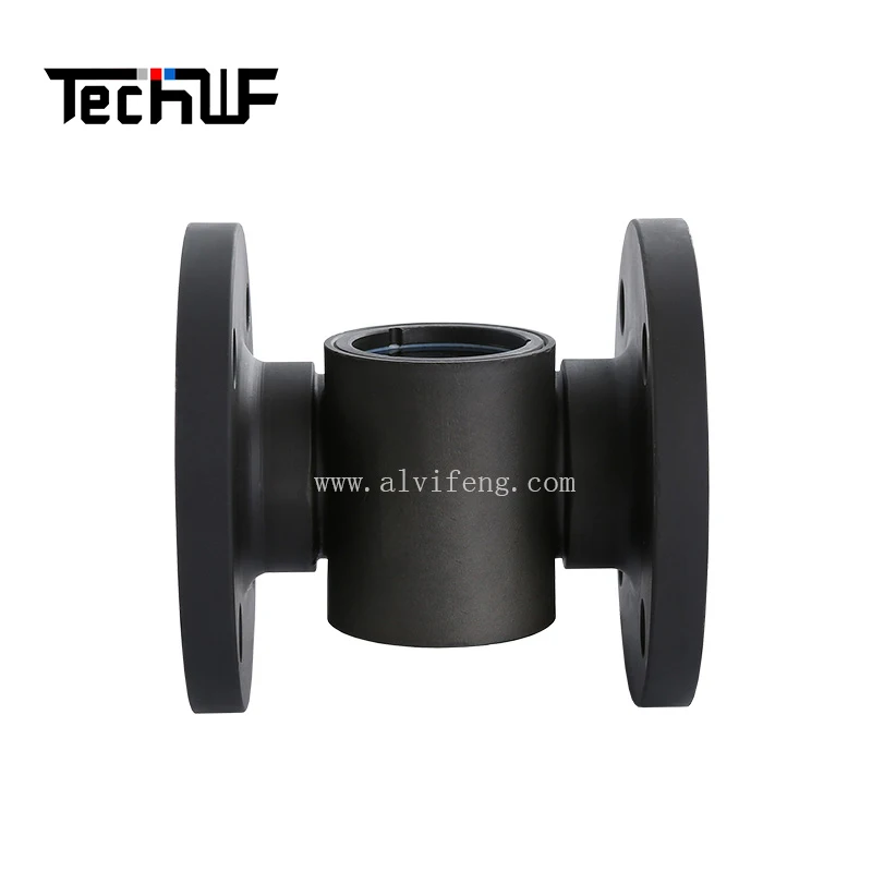 Visualization Sight Glass Flow Indicator Flanged Stainless Steel Tubular Sight Glass