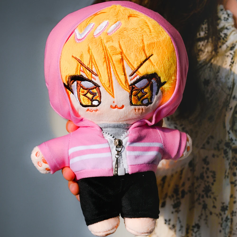 China manufacturer soft doll animal toys 20cm 15cm 10cm oem custom plush lovely kpop idol dolls with clothes