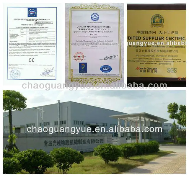 XKP560 Waste tire rubber powder line with CE ISO