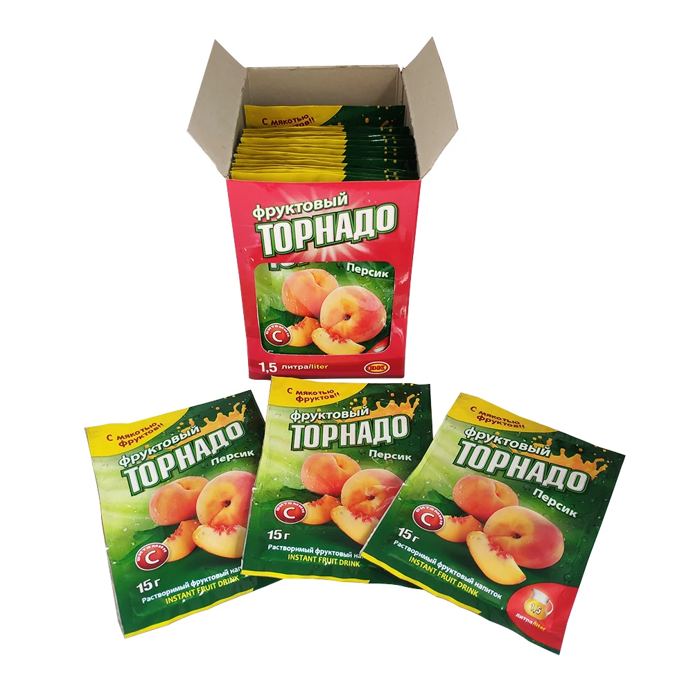 Персик мгновенный Фруктовый Ароматизированный напиток порошок