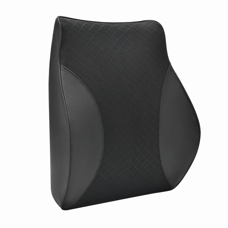 Factory direct sale  pure memory breathable foam lumbar cushion for car seats