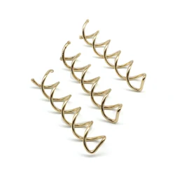 BSCI Audited Factory Twist screw hair pins Hair bun pins for DIY Hair styles