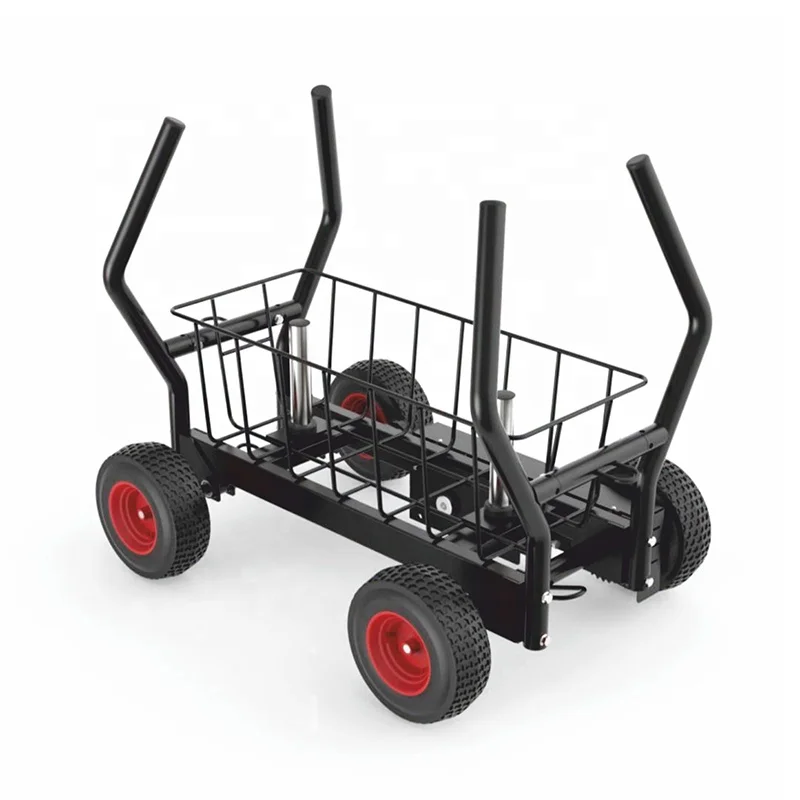 Indoor Outdoor Workout Speed Agility Strength Training Barbell Plate Load Cart Push Snow Sled