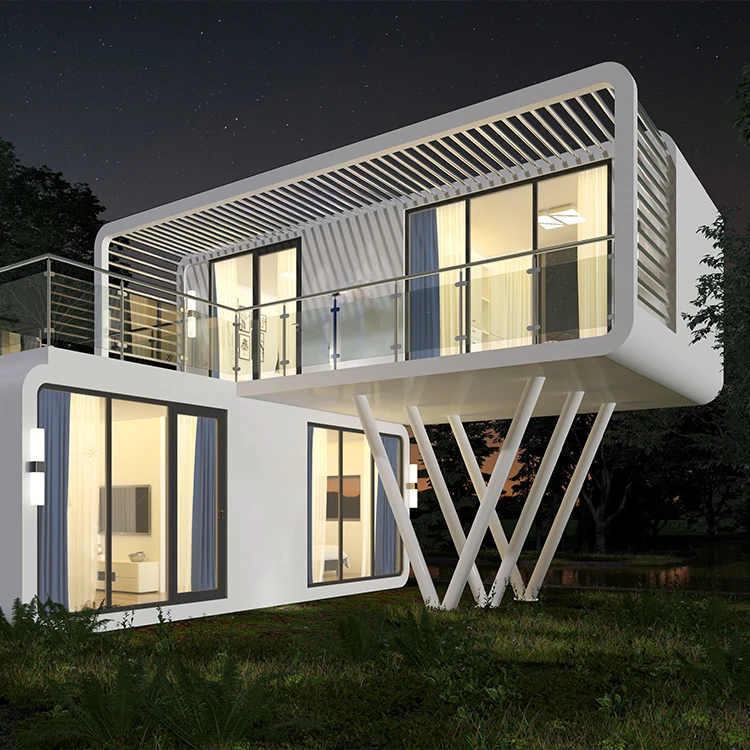 Good Price Tiny House Container Capsule Prefab Capsule House Modular Apple Cabin House
