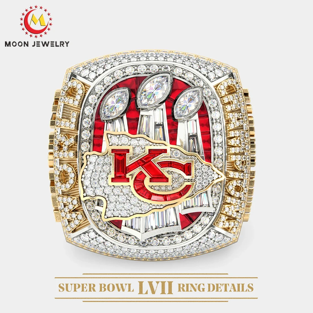 PROFESSIONAL CUSTOM PERSONALIZED 2023 CHIEFS FOOTBALL SUPER CHAMPIONSHIP RING FOR MEN BASKETBALL CHAMPION RING VICTORY RING