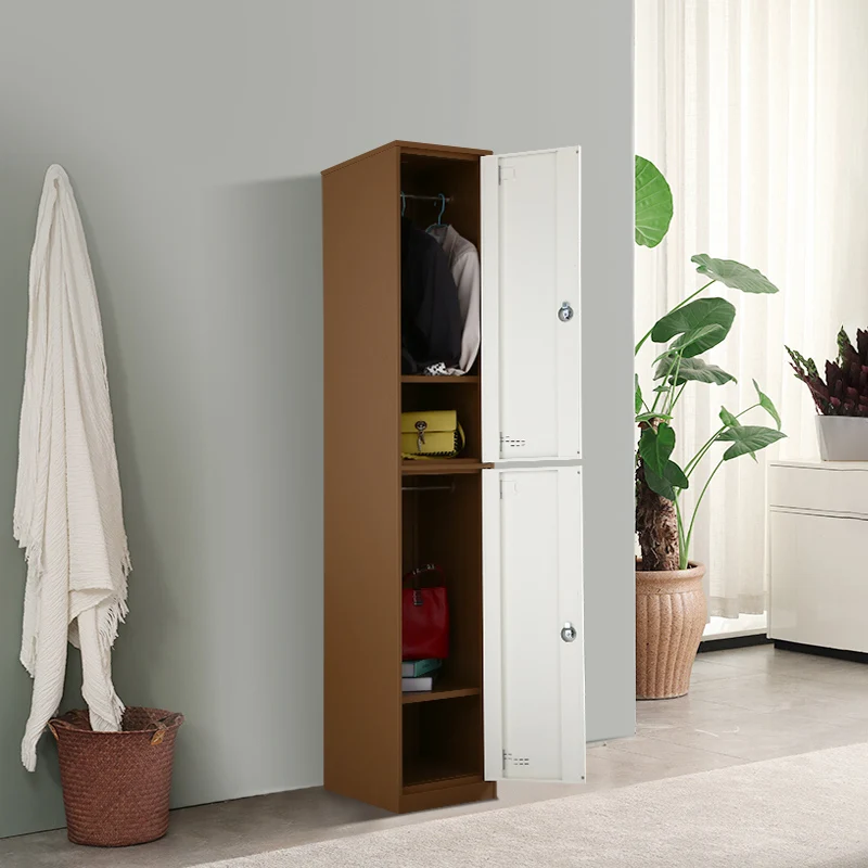 
single 1 door tier steel locker metal cabinet clothes wardrobe 