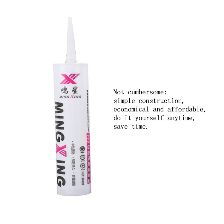 Heat Resistant Silicon Adhesive Glue Barrel Tube Auto Glass Silicone Sealant Price