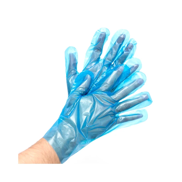 Wholesale Price Disposal Pe Tpe Ldpe Hands Protection Plastic Gloves Size Customized Household Gloves