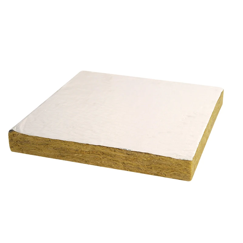 Fireproof paste aluminum foil glass wool board wall insulation glass wool board heat preservation and detest water