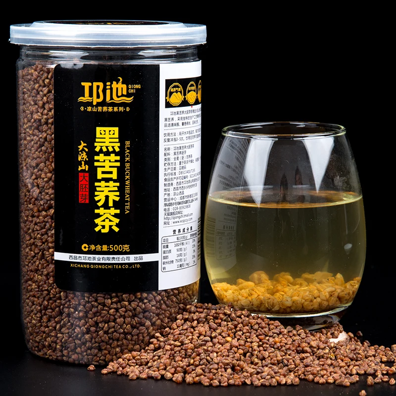 
Organic Daily Drinking Black Tartary Buckwheat Tea with Rich Vitamin B 