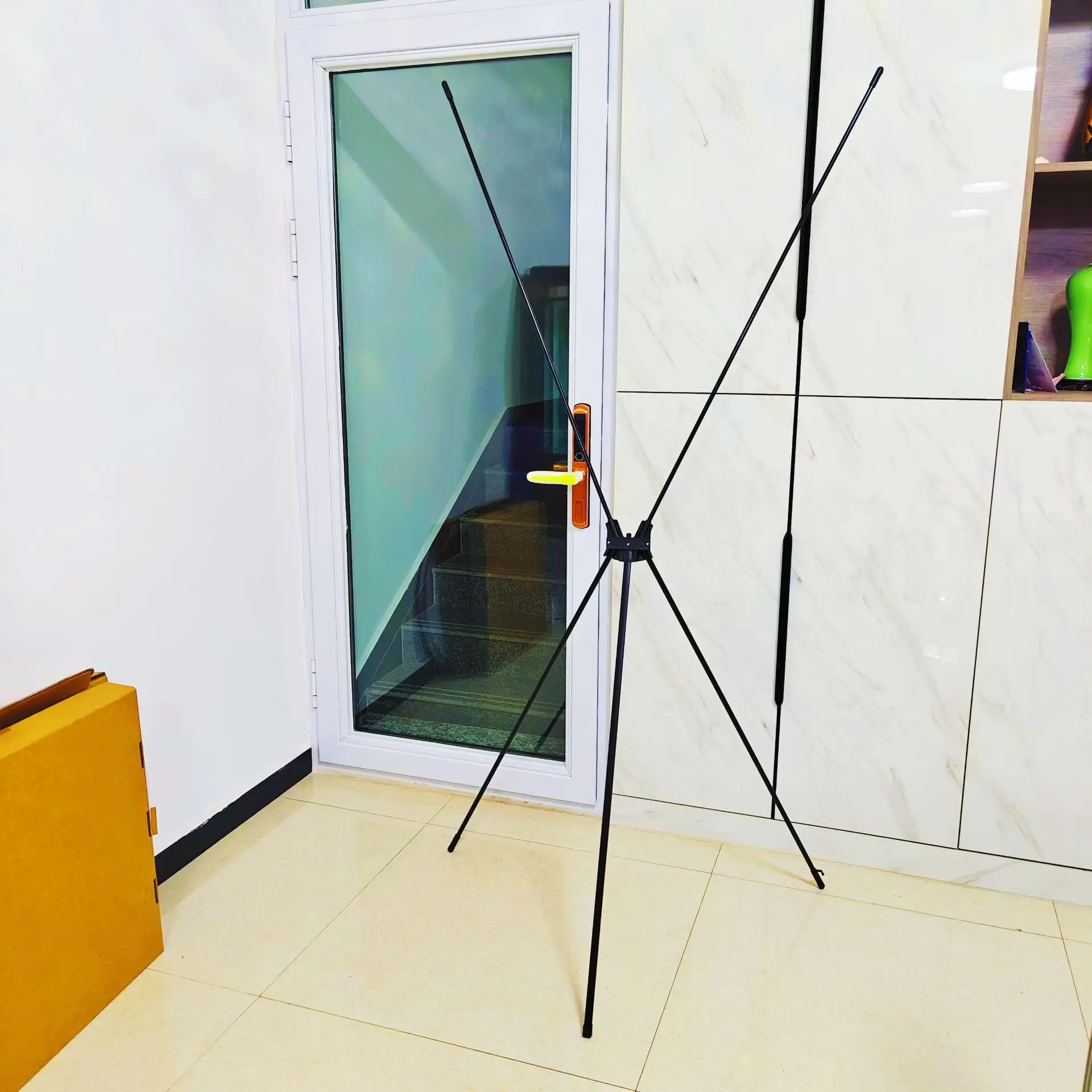 Factory Cheap X Frame Banner Stand For Advertising Digital Printing Different Size Customized Promotion X Stand Banner