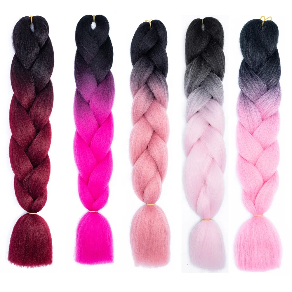 High Temperature Synthetic Fiber Hair Braiding Hair Wholesale hot sell hair
