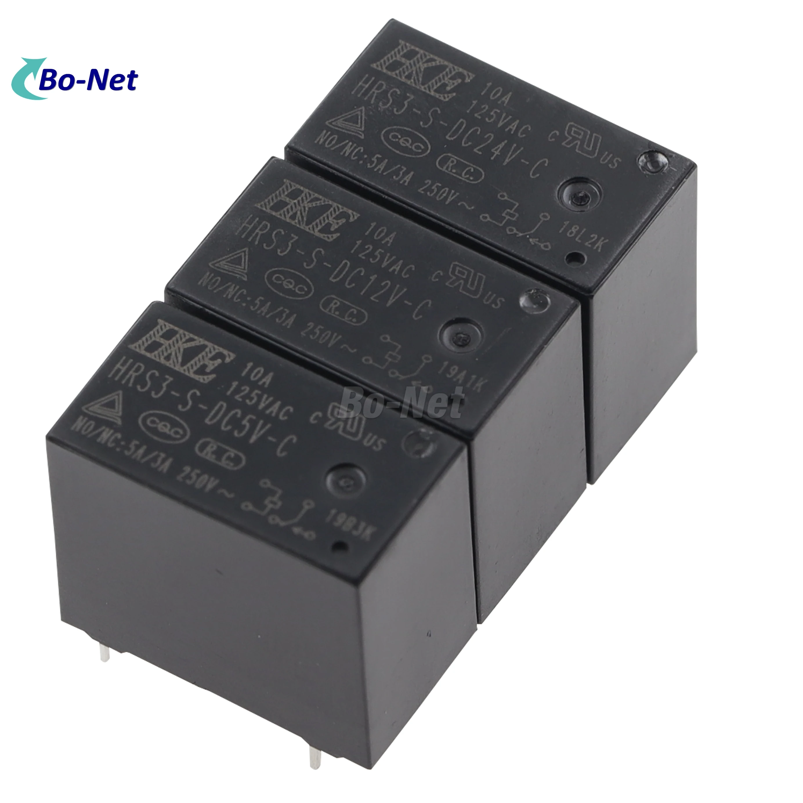 Factory price Manufacturer Supplier 5 Pin HKE Relay HRS3-S-DC5V-C HRS3-S-DC12V-CHRS3-S-DC24V-C