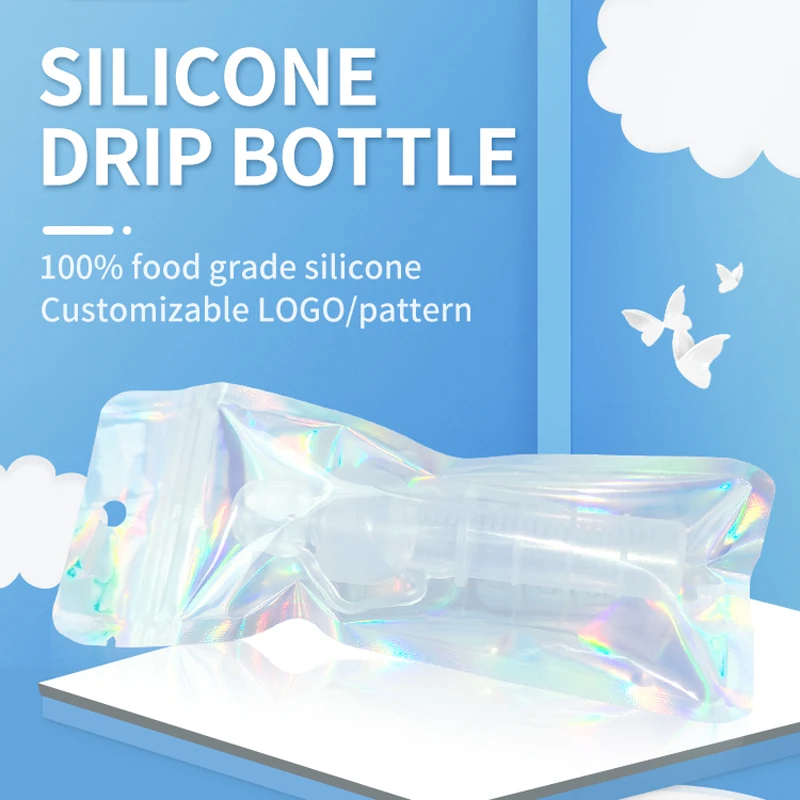 Customized Baby Medicine Dispenser Rounded Pacifier Shape BPA Free Food Grade Silicone Breast Milk Storage Unique 0+ Months