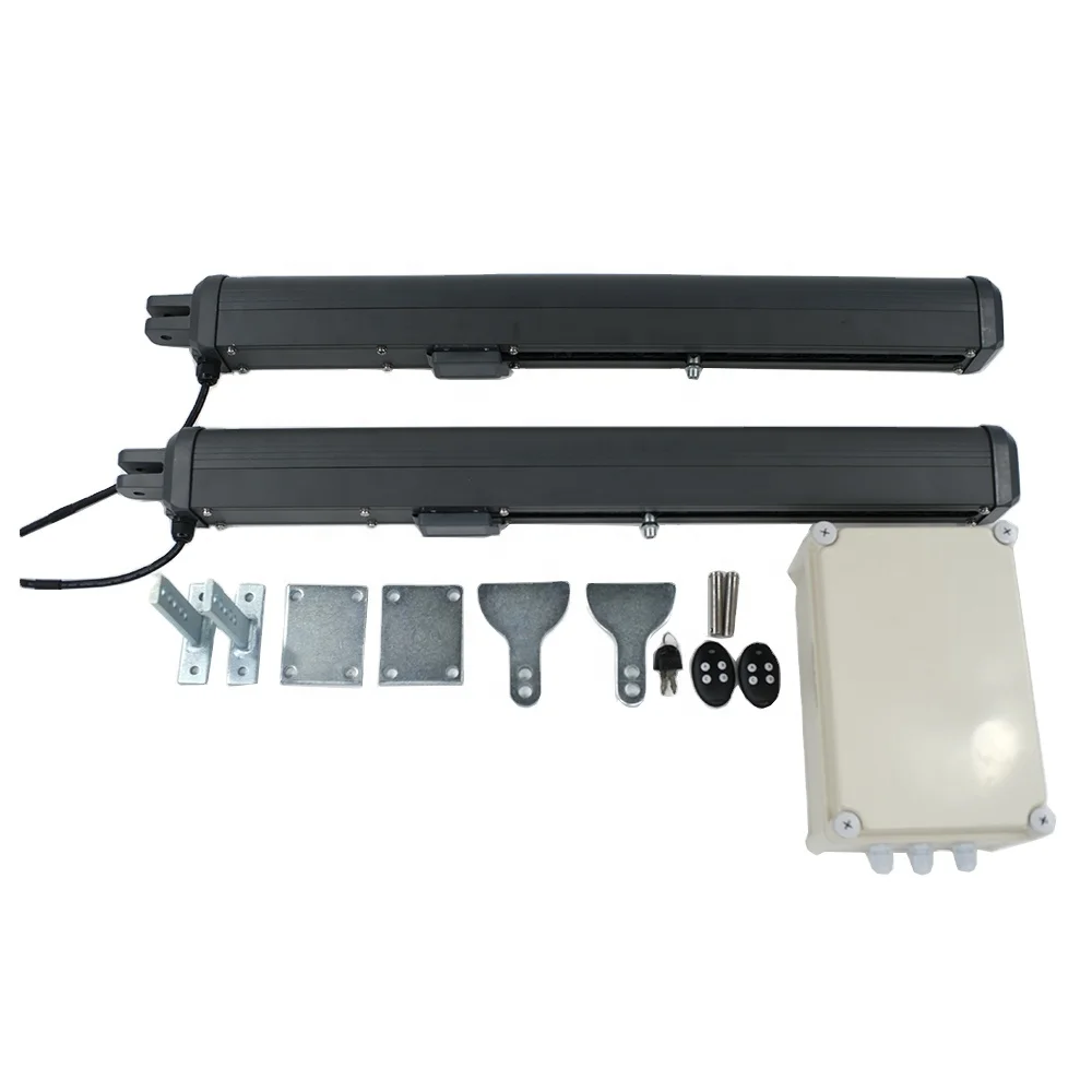 2024 High Quality Automatic Swing Gate Opener with DC Motor 12V/24V for Outdoor Use in Modern Villas & Hotels