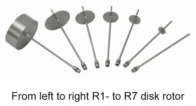 LCD Display Rotational Viscometer 1.0-100,000 mPa.s Brookfield Viscometer
