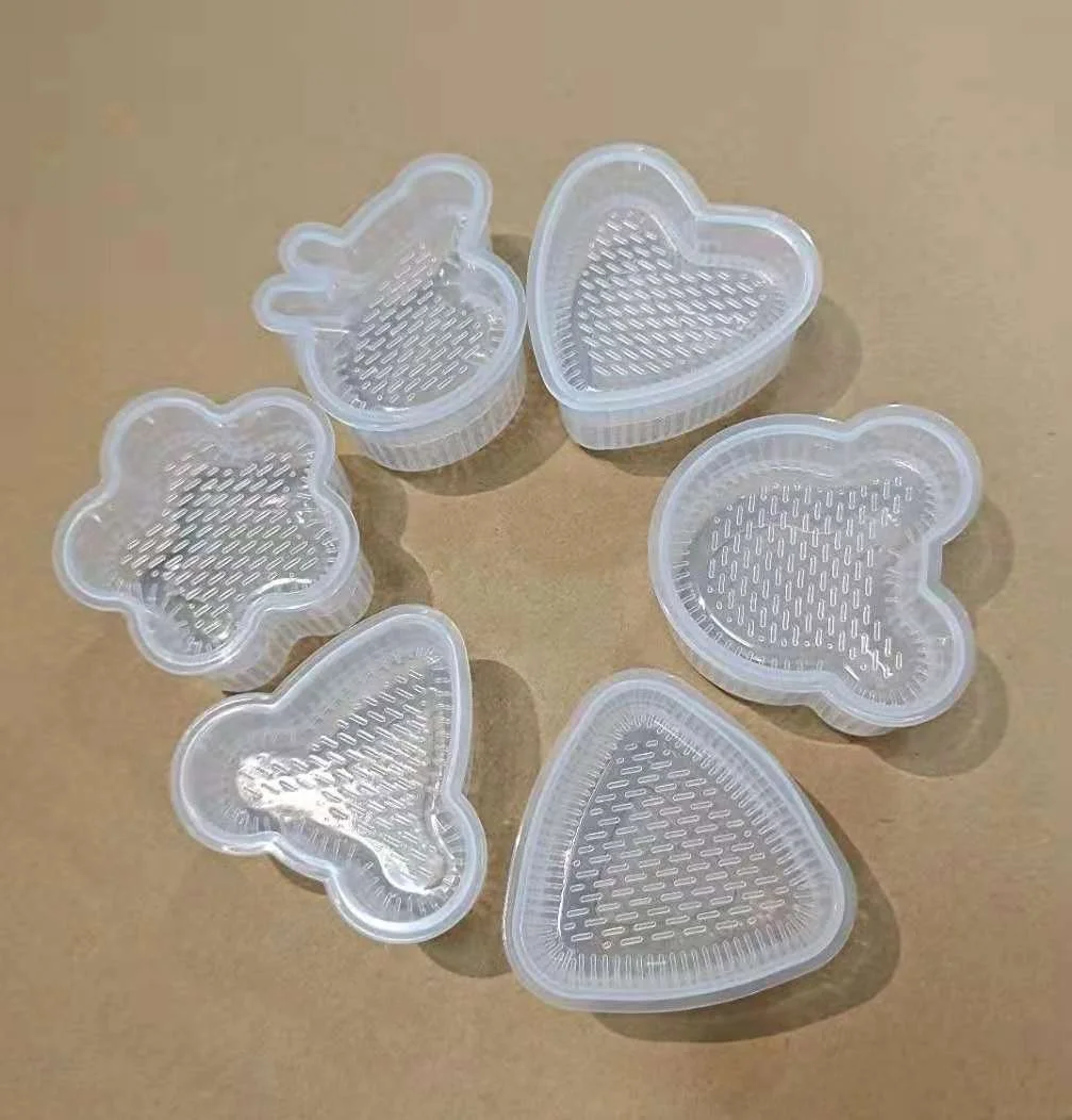 Hot Selling Various Combinations Sets Plastic Animals DIY Cartoon Cute Sushi Maker Baking Kitchen Tools Rice Ball Mold