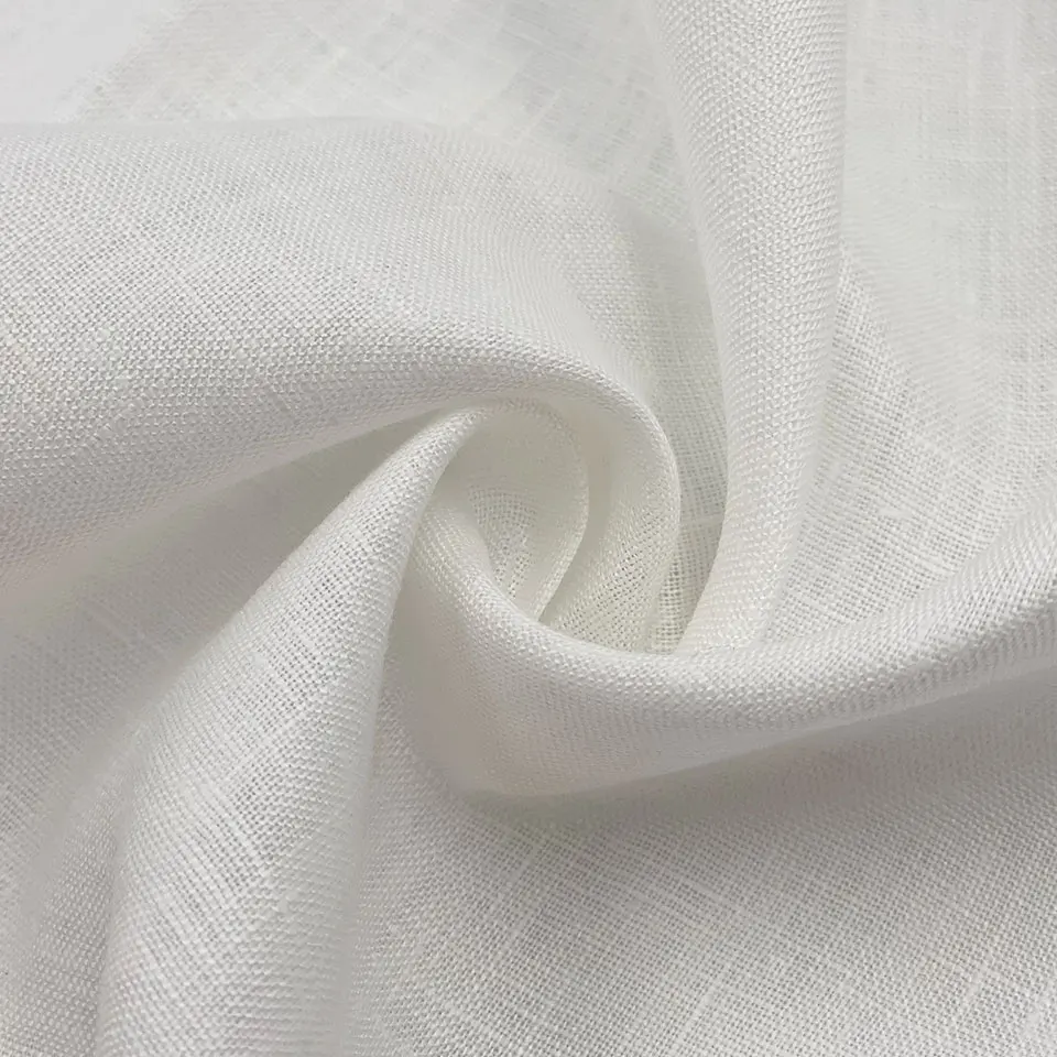 2022 Eco-Friendly Oeko-tex  No MOQ Multi Color Plain Natural Breathable Soft Linen Fabric For Shirt and cloth