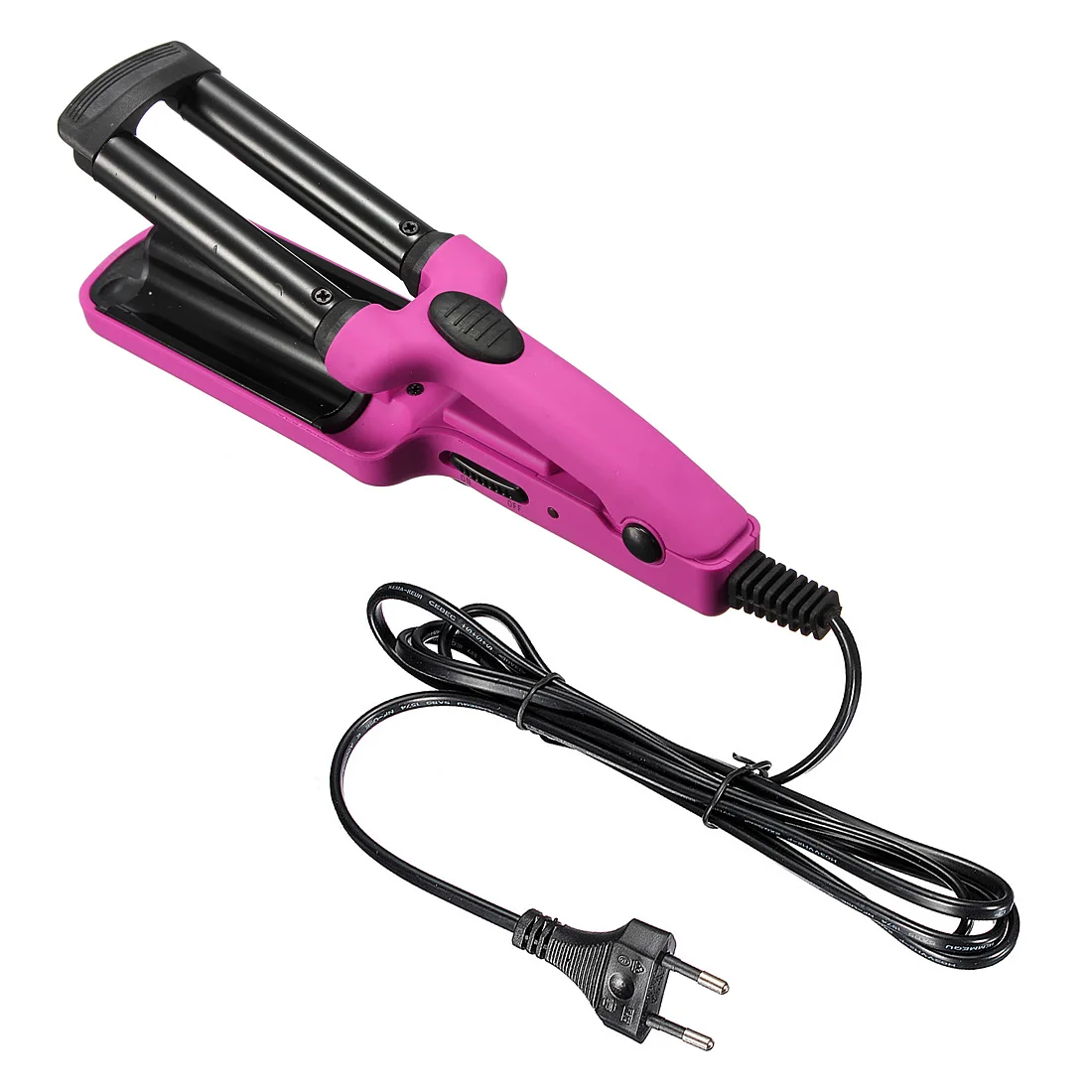 3 Barrel Ceramic Crimper Curling Iron Waving Wand Roller Beauty Personal Care Mini Hair Curler 200v Salon Tools