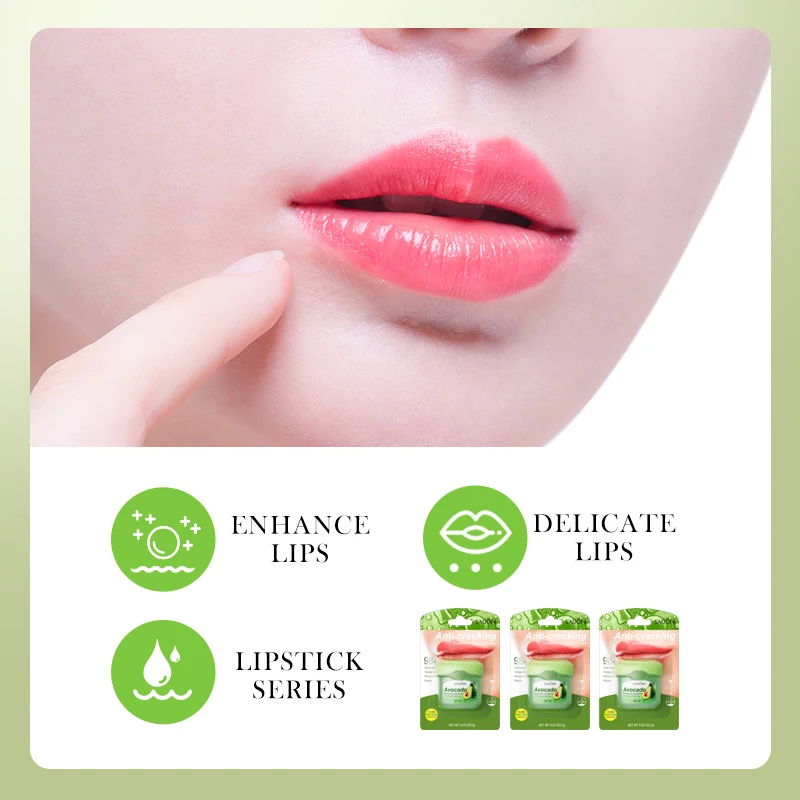 Осенне-зимняя трансграничная Внешняя торговля оптовая продажа английская помада из Авокадо увлажняющая Уход за губами