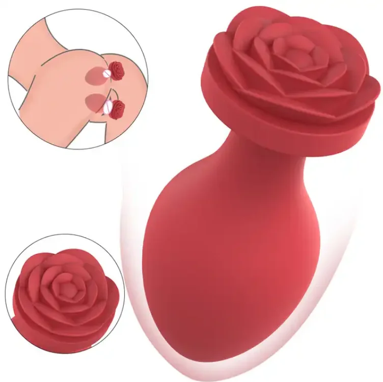 Other sex products for men for female New design Radish shape vibrating anal plug pussy ass male masturbator silicone buttolug