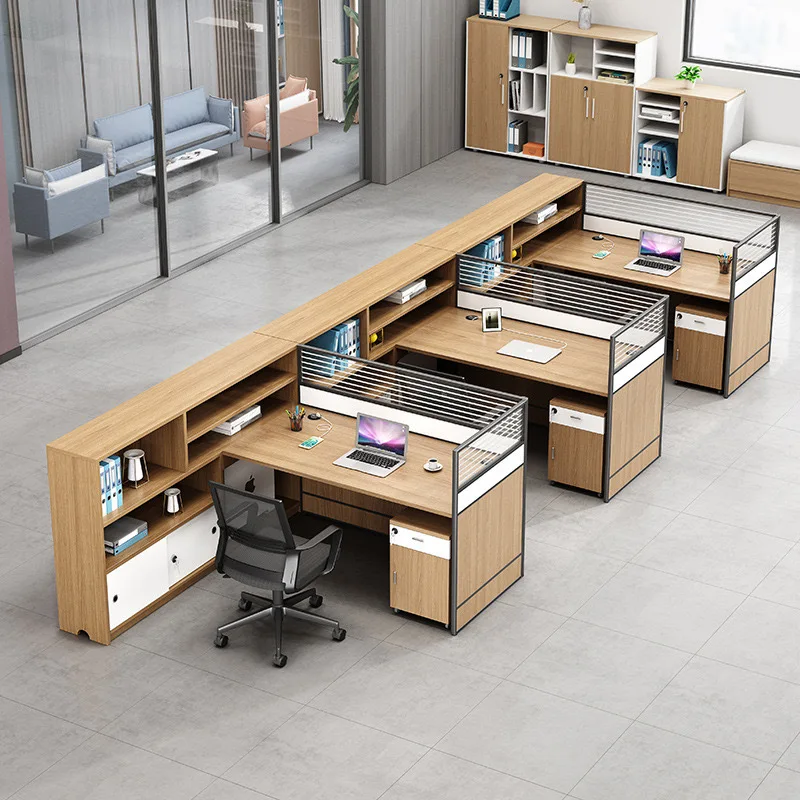2024 New Employee Workstation Studio Desk Office Modular Workstation