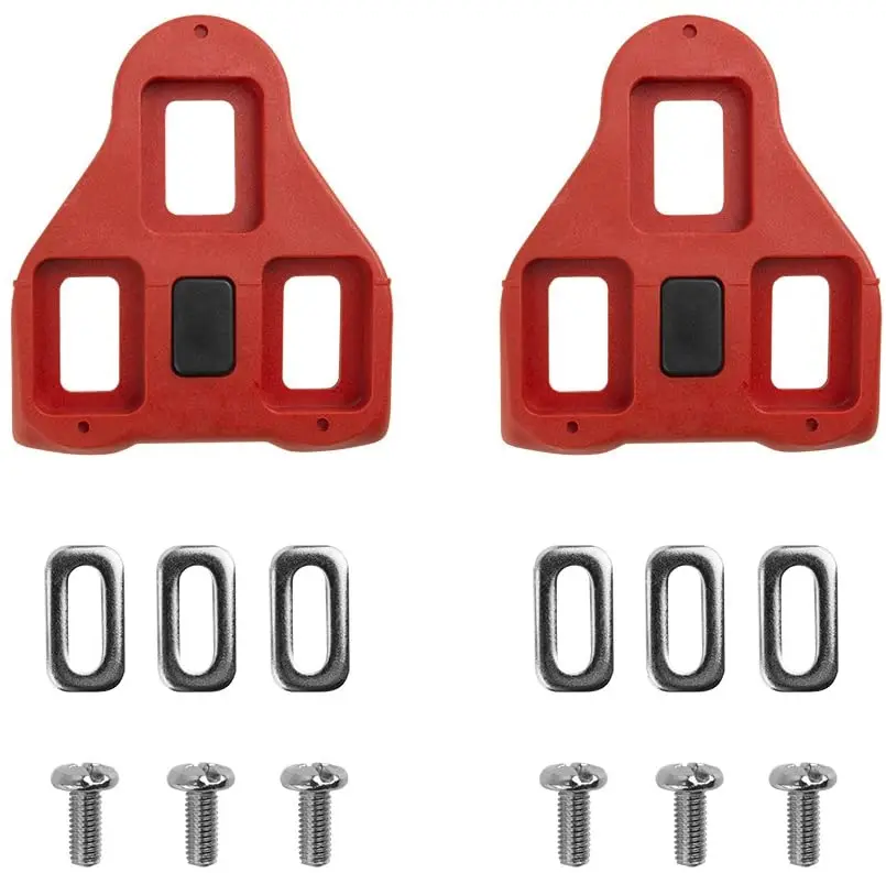 High Quality Bike Cleats Compatible Indoor Cycling Bike Pedal Outdoor Bike Bicycle Cleat Set