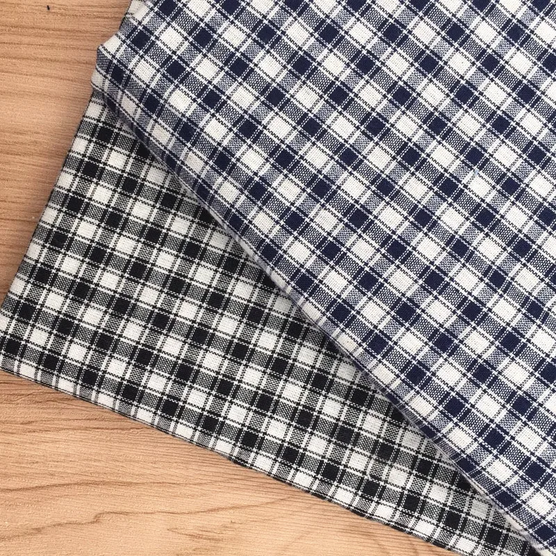 21 cotton yarn-dyed fabrics woven plaid shirts and pants  garment fabrics wholesale in stock  pure cotton yarn-dyed fabrics