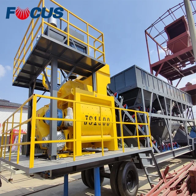 Мобильный бетонный завод yhzs60 readymix ready mix бетон 60m3h