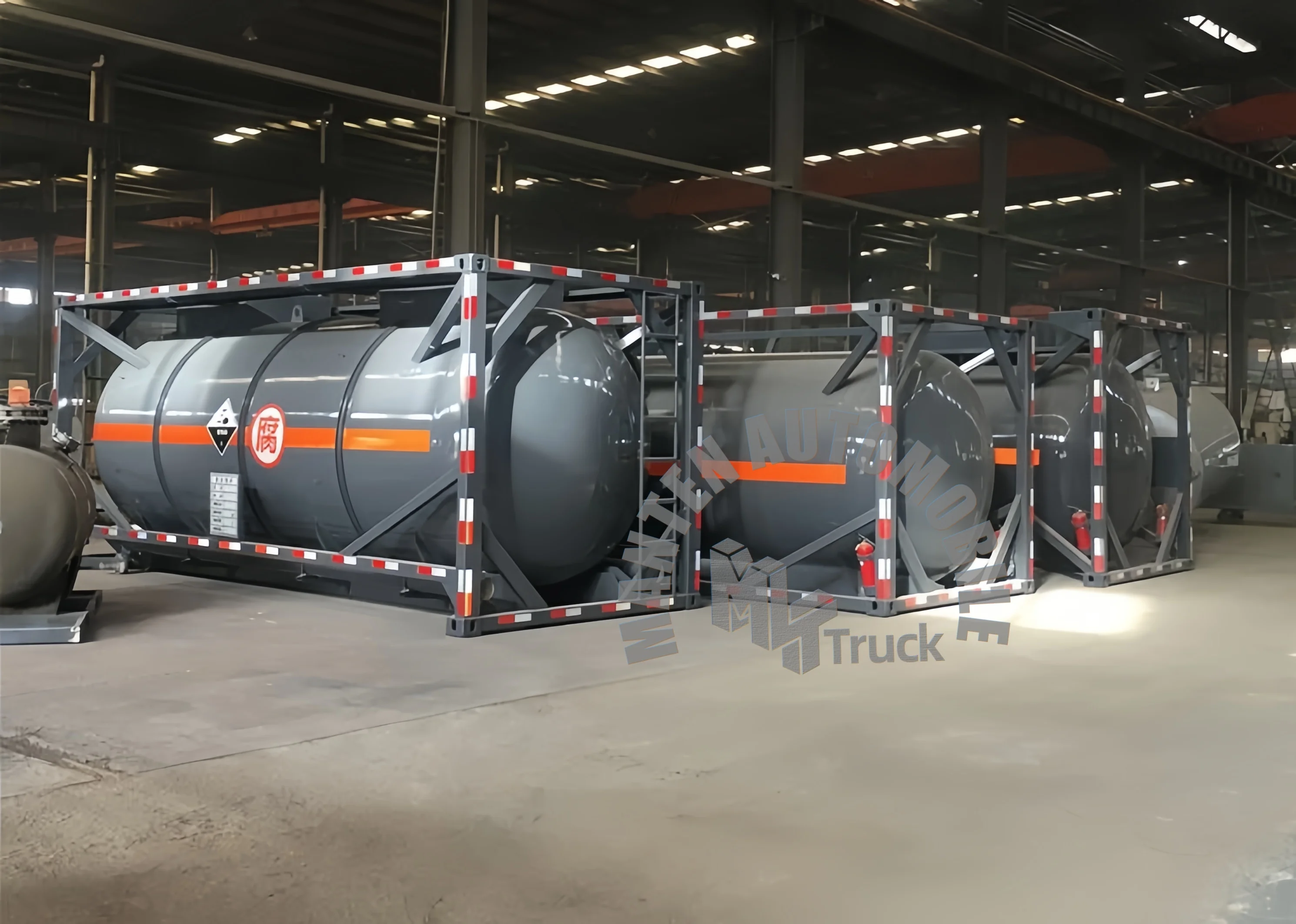 20-Foot Sulfuric Acid Transport Tank Transport Box Storage Vessel Sulfuric Acid Dispensing Tank