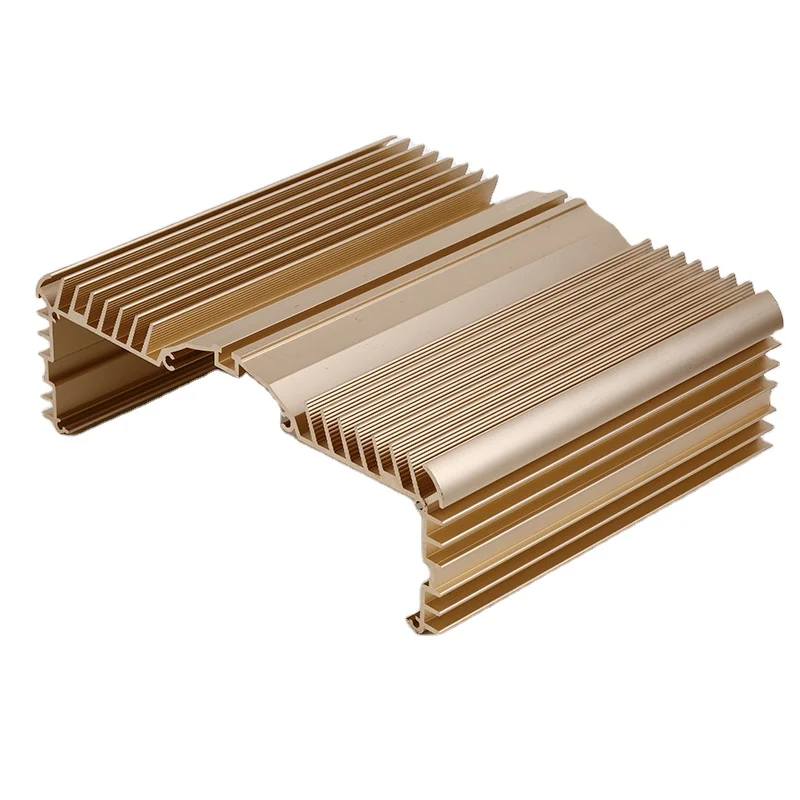 Customized Extrusion Aluminum Heatsink, Custom Aluminum Extruded Heat Sink