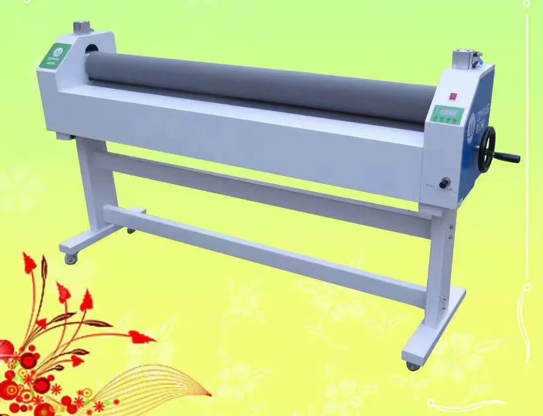 63 inch 1600mm 160cm 1600 wide large format electric manual roll cold laminator