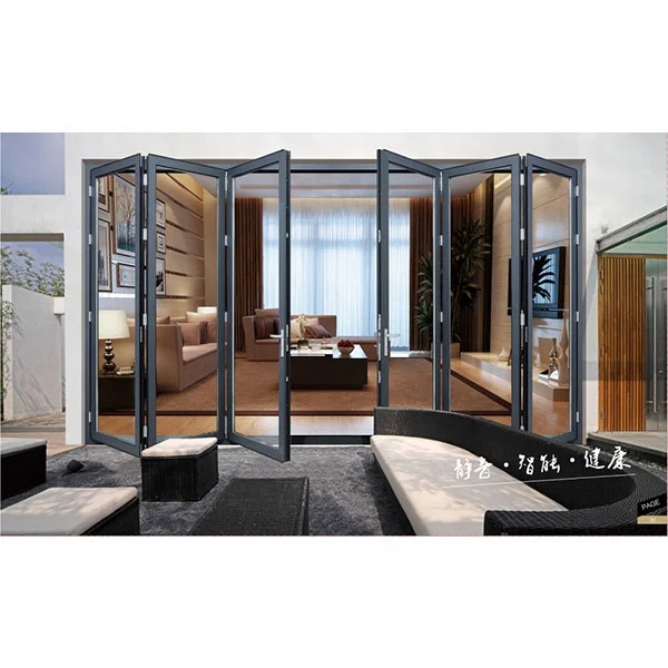 Aluminum Alloy Folding Door Partitions Large Spaces For Shopping Malls , Office Buildings , Exhibition Hal