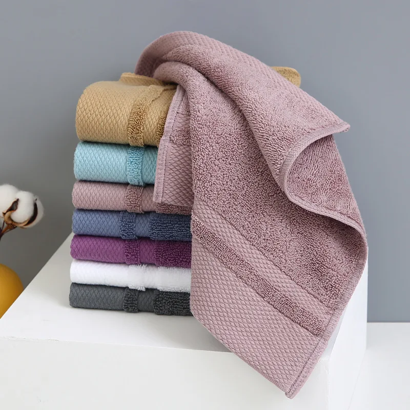 Highly Absorbent Hand Towel Set For Home cotton Bath Towel Hand Towel Set High Quality Cotton Wash Cloth With Custom Logo